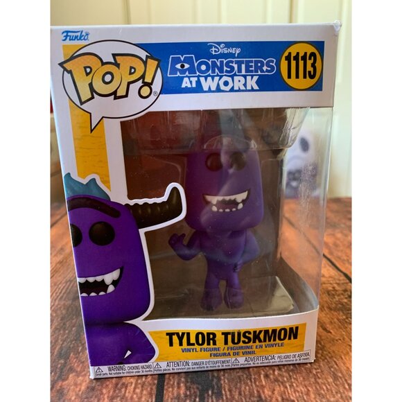 Funko Pop! Disney Monsters At Work Tylor Tuskmon Vinyl Figure #1113 Collectible - Picture 1 of 4